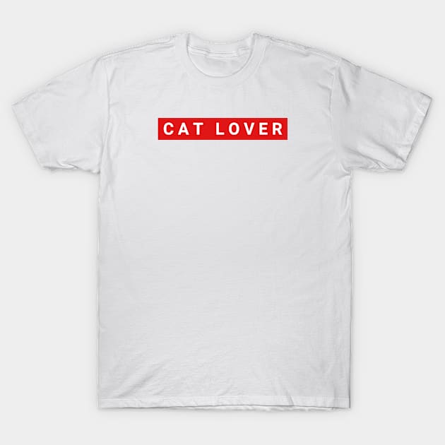 Cat lover T-Shirt by artline